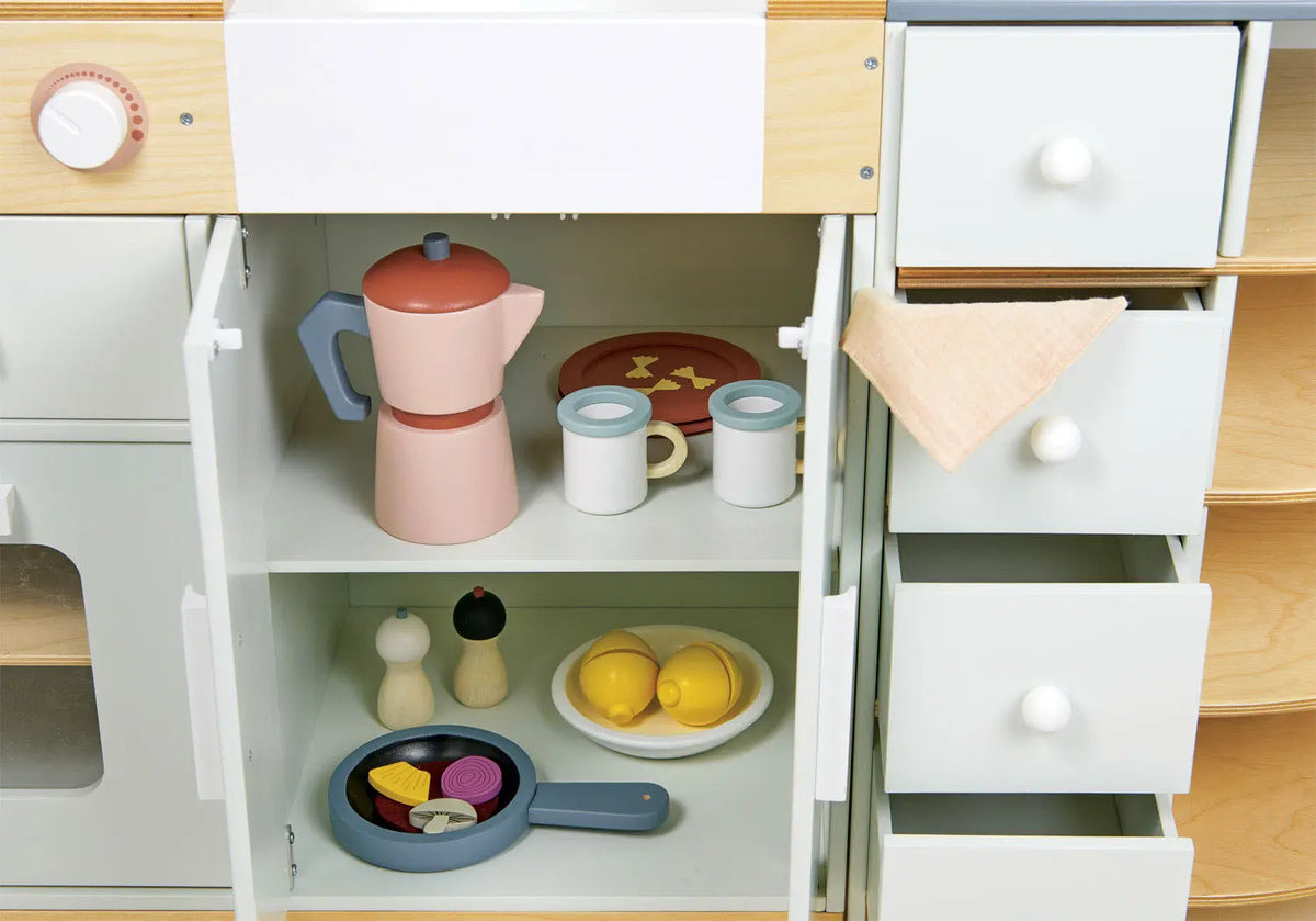 Tender Leaf La Fiamma Grand Wooden Play Kitchen