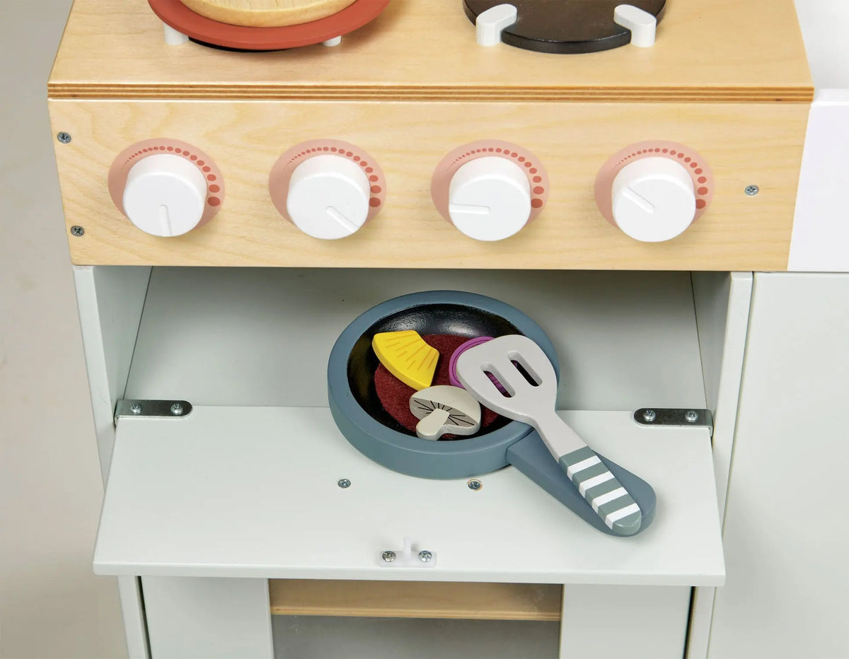 Tender Leaf La Fiamma Grand Wooden Play Kitchen