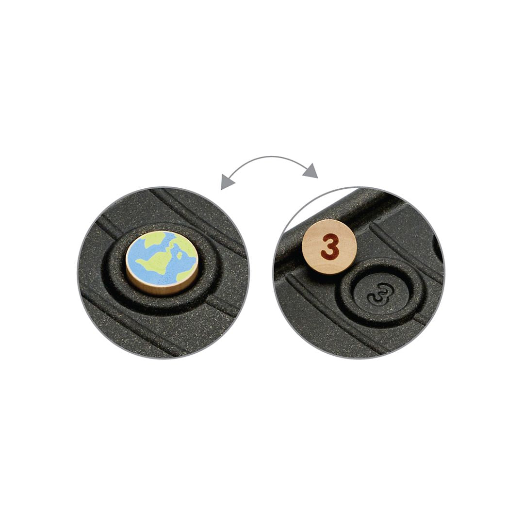 PlanToys Land the Planet Marble Balancing Game