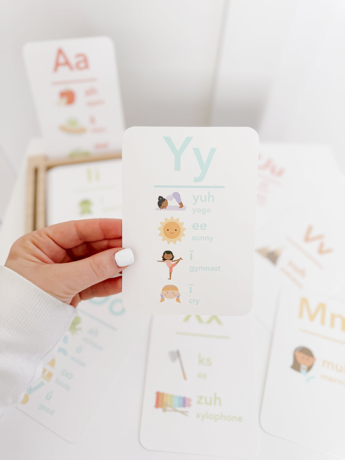 Letter Sounds Phonics Flashcards - The Baby Penguin