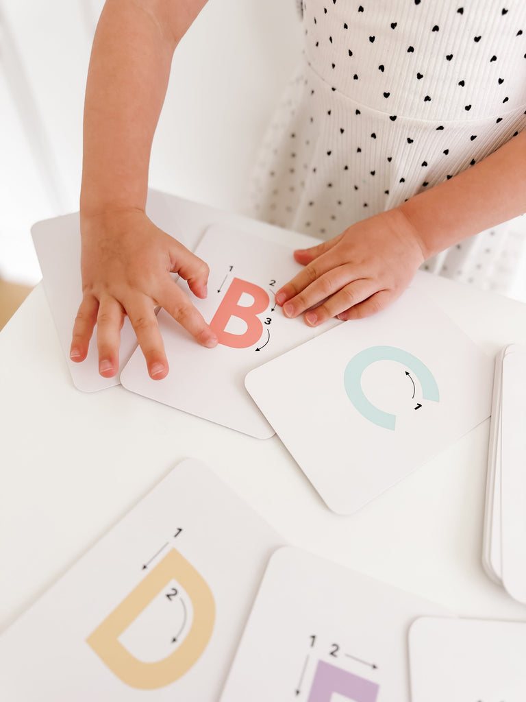 Letter Tracing Flashcards - The Baby Penguin