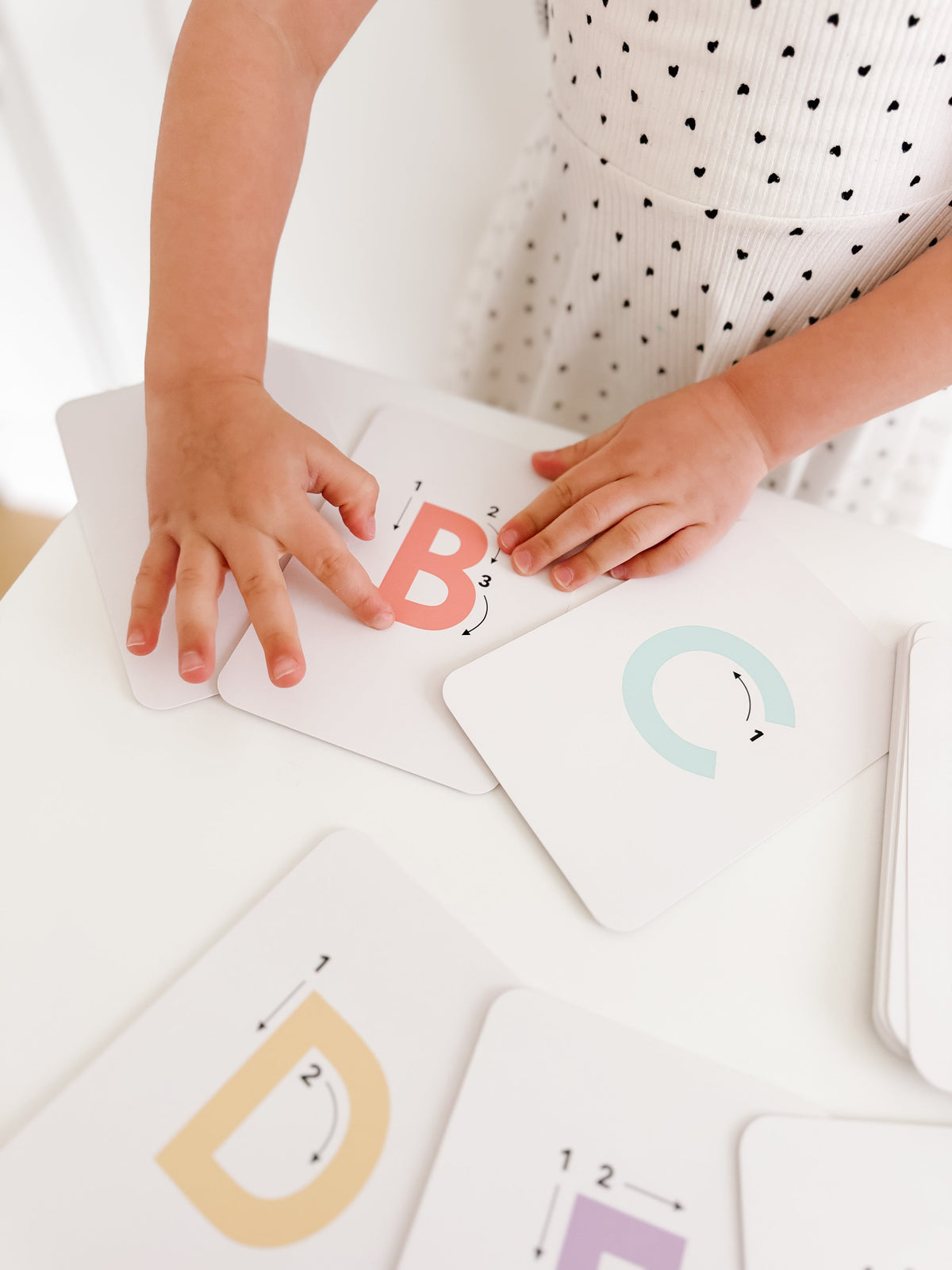 Letter Tracing Flashcards - The Baby Penguin