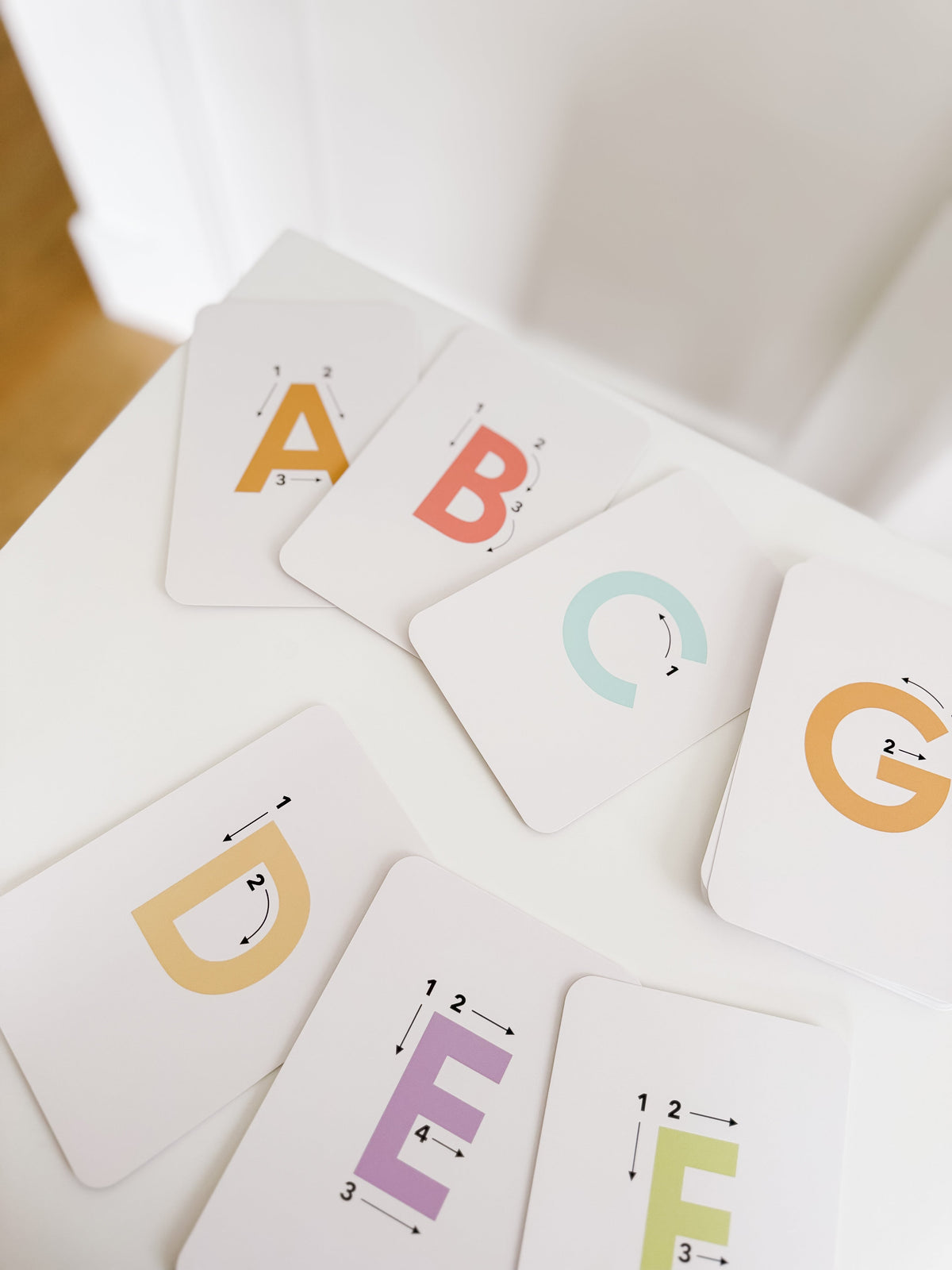 Letter Tracing Flashcards - The Baby Penguin