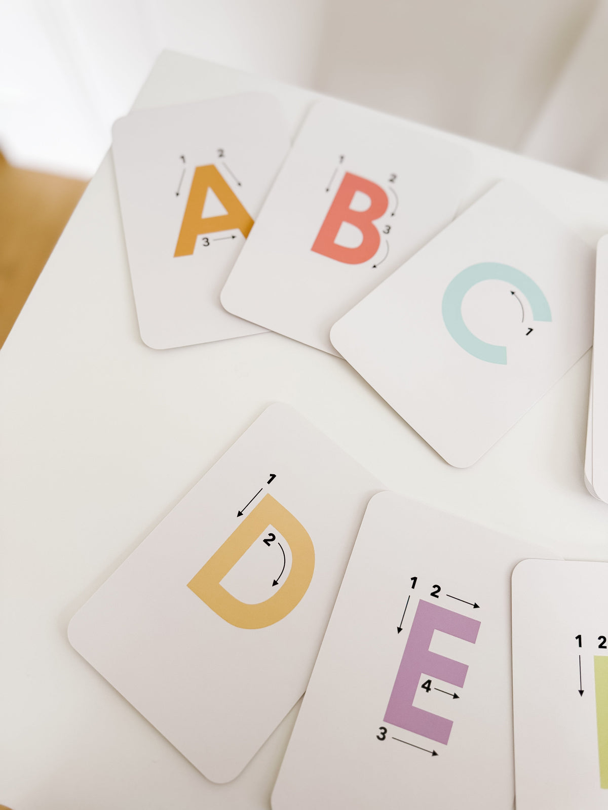 Letter Tracing Flashcards - The Baby Penguin