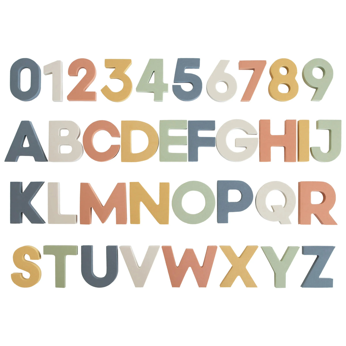 Letters & Numbers Bath Play Set | Foam Puzzle | The Baby Penguin