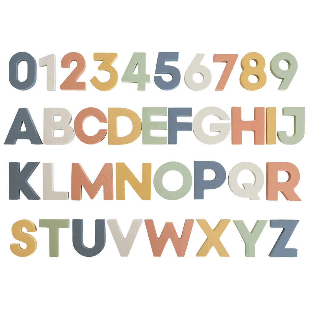 Letters & Numbers Bath Play Set | Foam Puzzle | The Baby Penguin