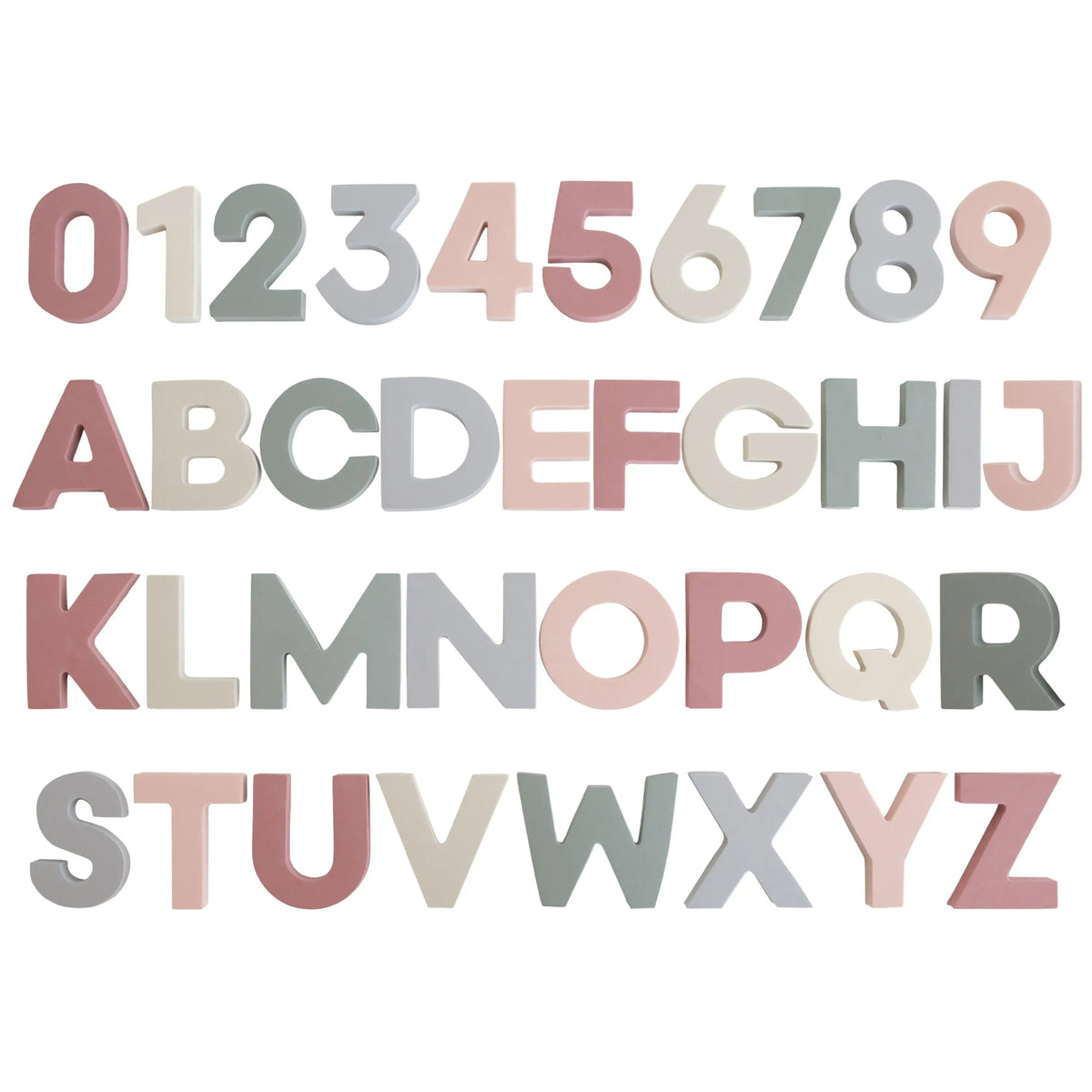 Letters & Numbers Bath Play Set | Foam Puzzle | The Baby Penguin
