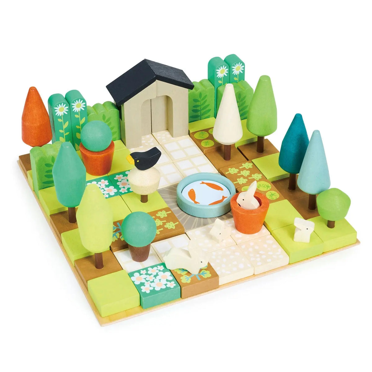 Tender Leaf Little Garden Designer Wooden Building Set