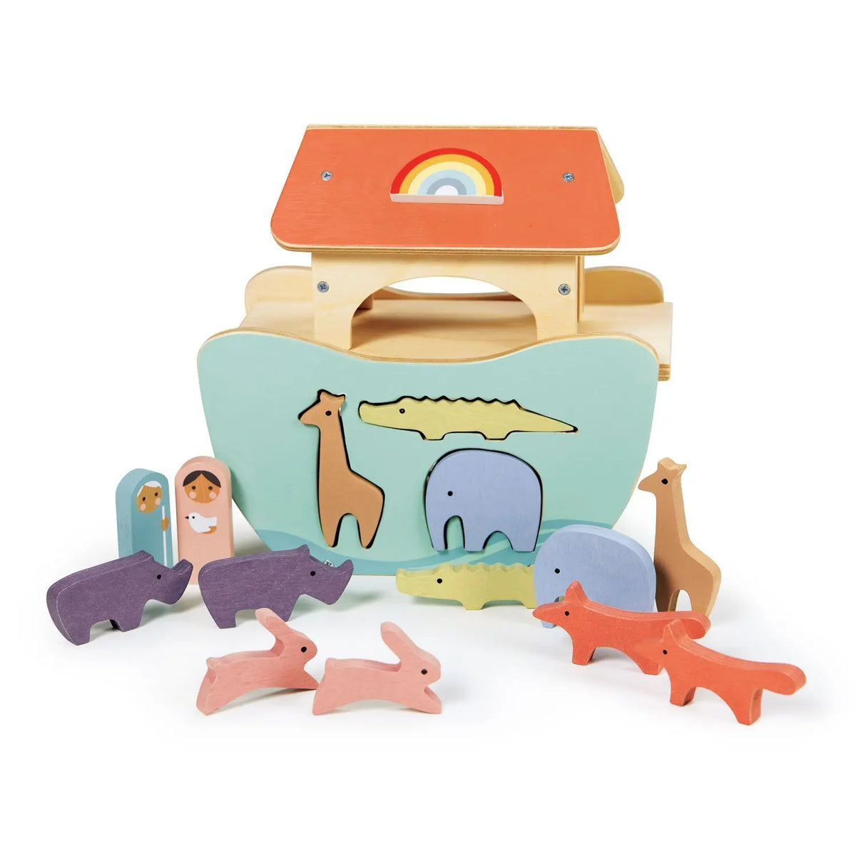 Tender Leaf Little Noah's Ark Wooden Shape Sorter