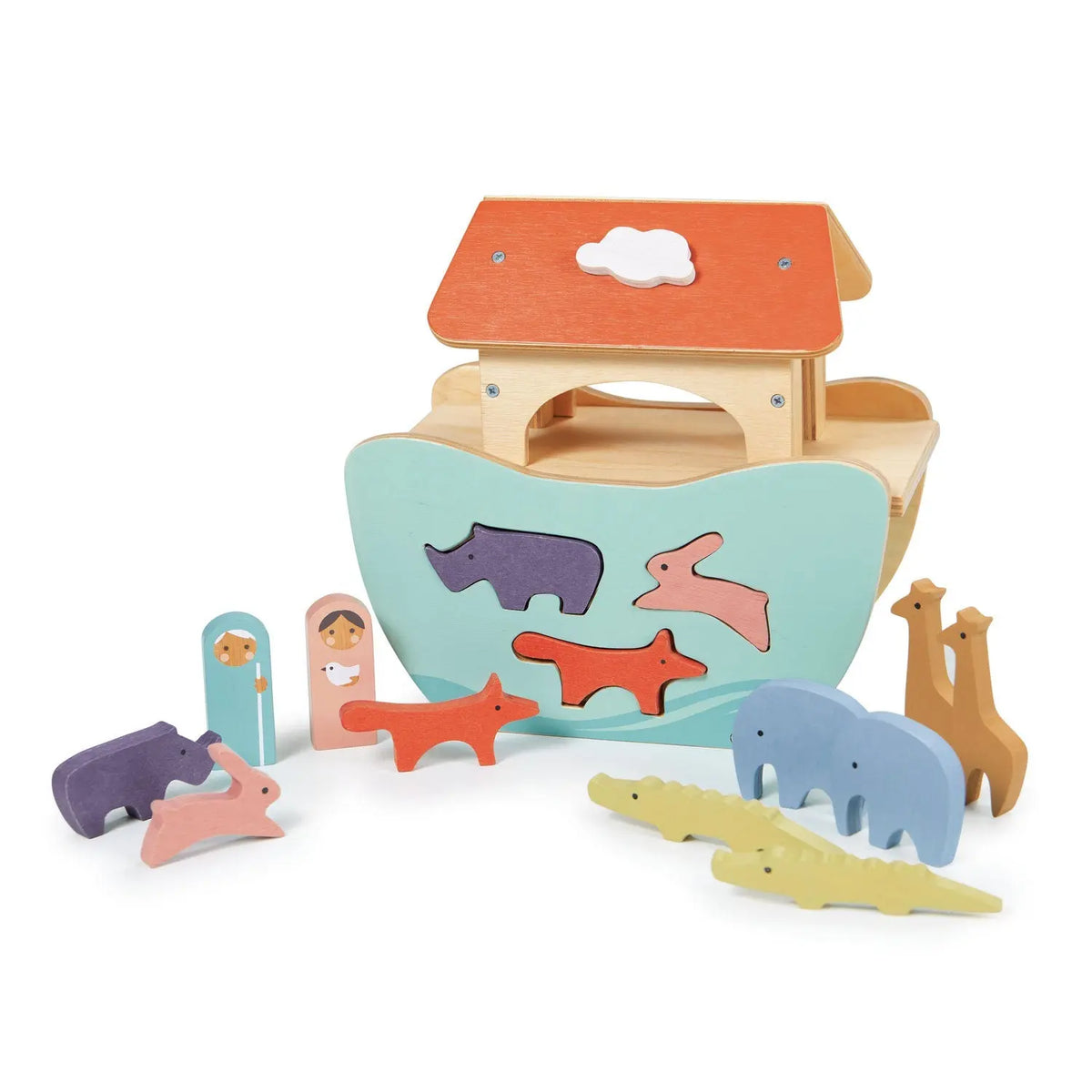 Tender Leaf Little Noah's Ark Wooden Shape Sorter