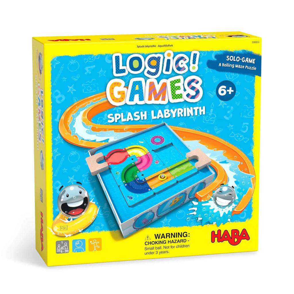 Logic! GAMES: Splash Labyrinth | Bring Along Games Medium | The Baby Penguin