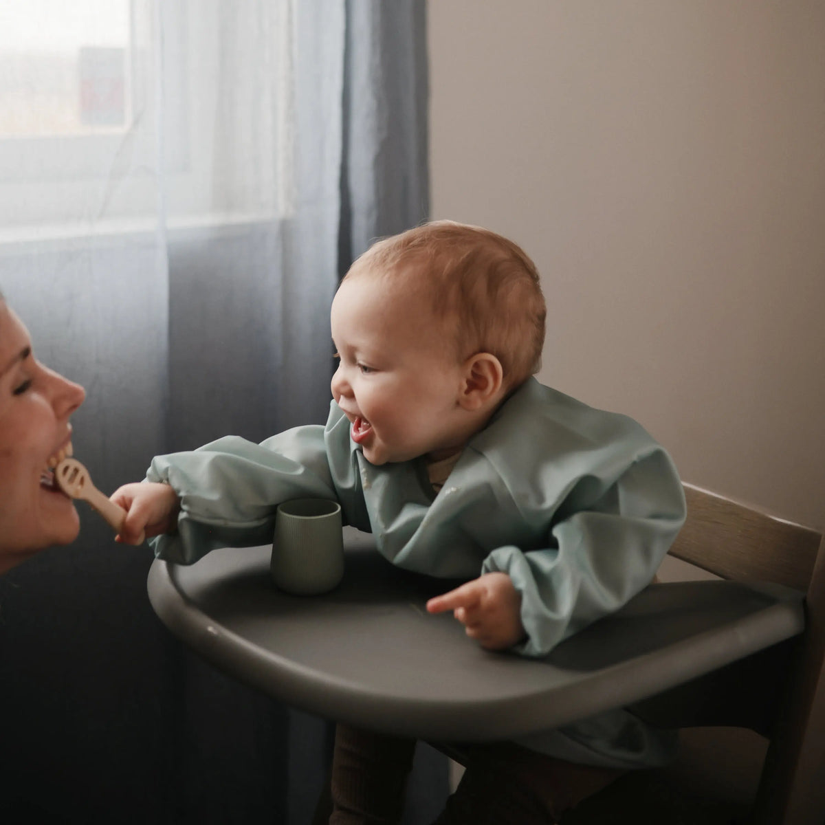 Long Sleeve Bib | Long Sleeve Bib | The Baby Penguin