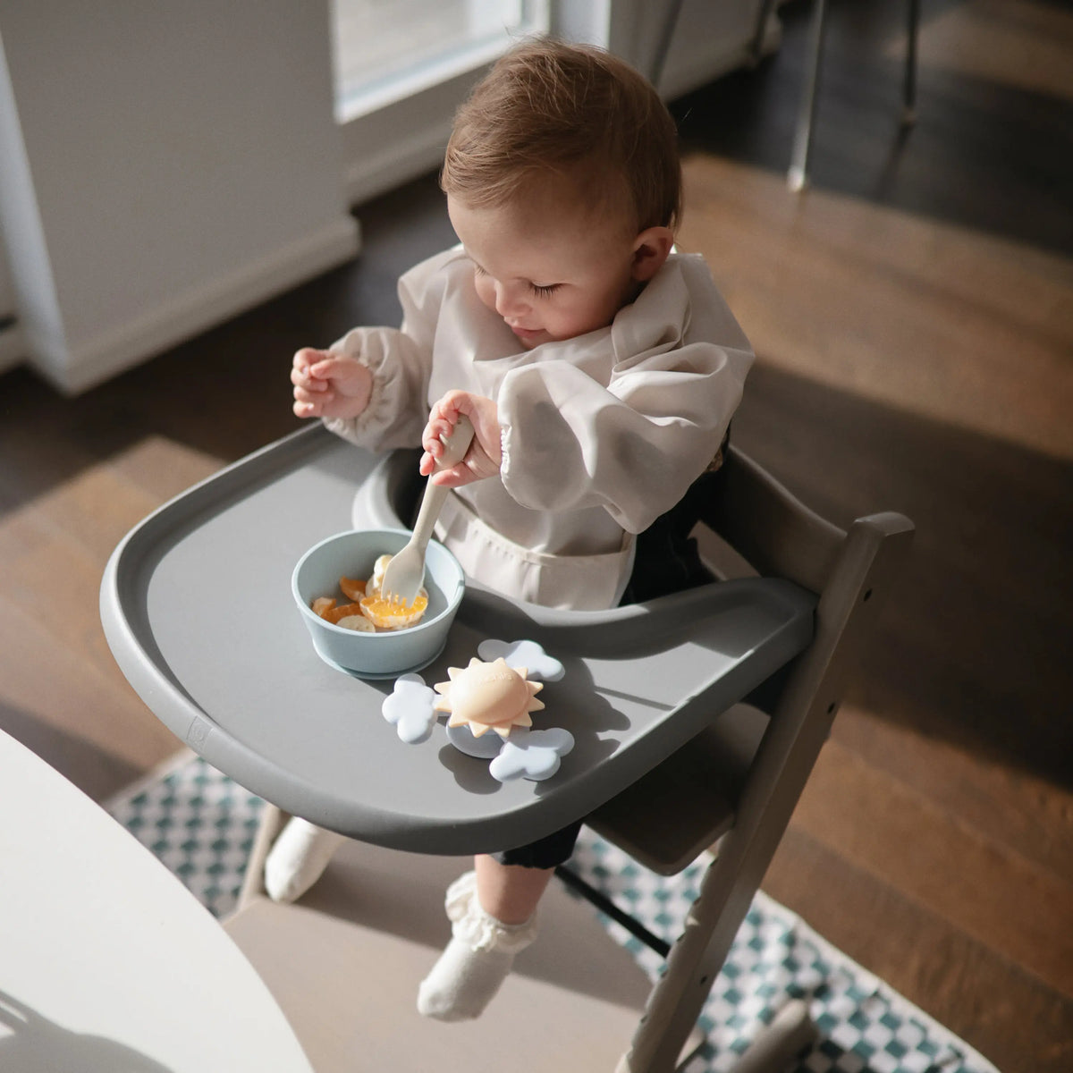 Long Sleeve Bib | Long Sleeve Bib | The Baby Penguin