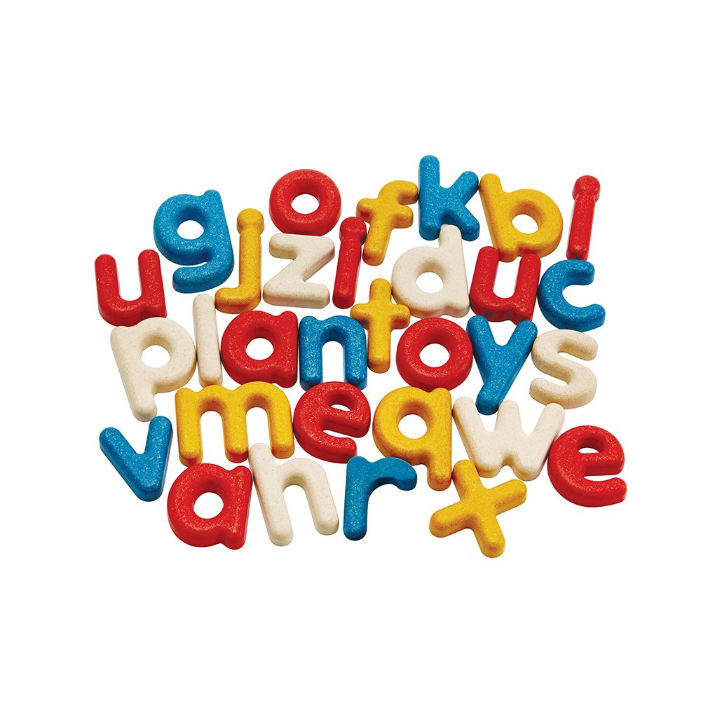 Lower Case Alphabet - Top Sustainable Toy - PlanToys USA - The Baby Penguin