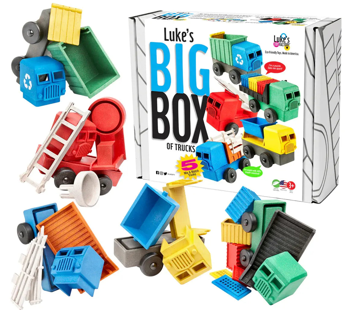 Luke's Big Box of Toy Trucks – 5 Pack by Luke's Toy Factory – product image 3