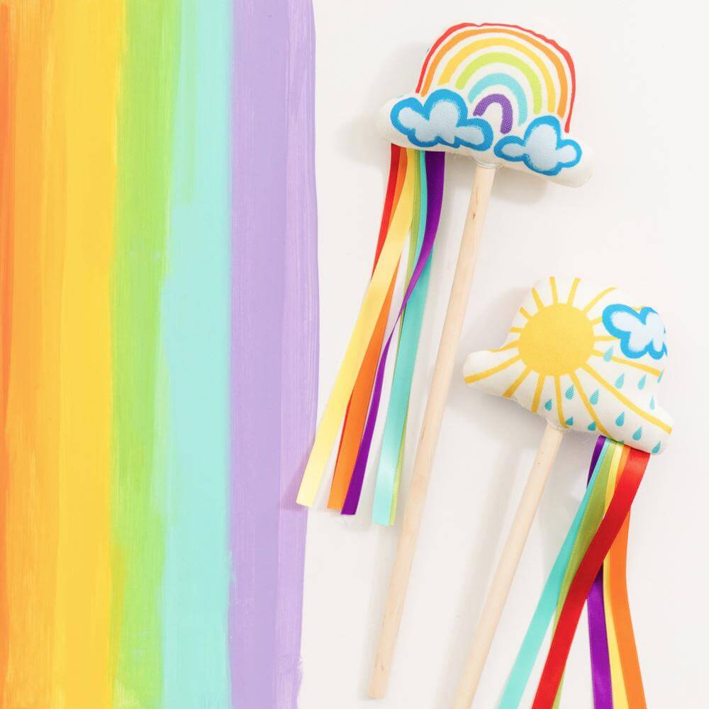 Magic Wand Toy Rainbow: "My niece loves it. Very pretty!" - The Baby Penguin