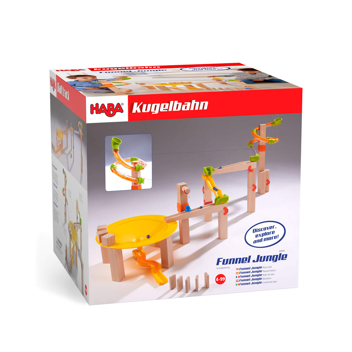 Marble Run Funnel Jungle Starter Set - The Baby Penguin