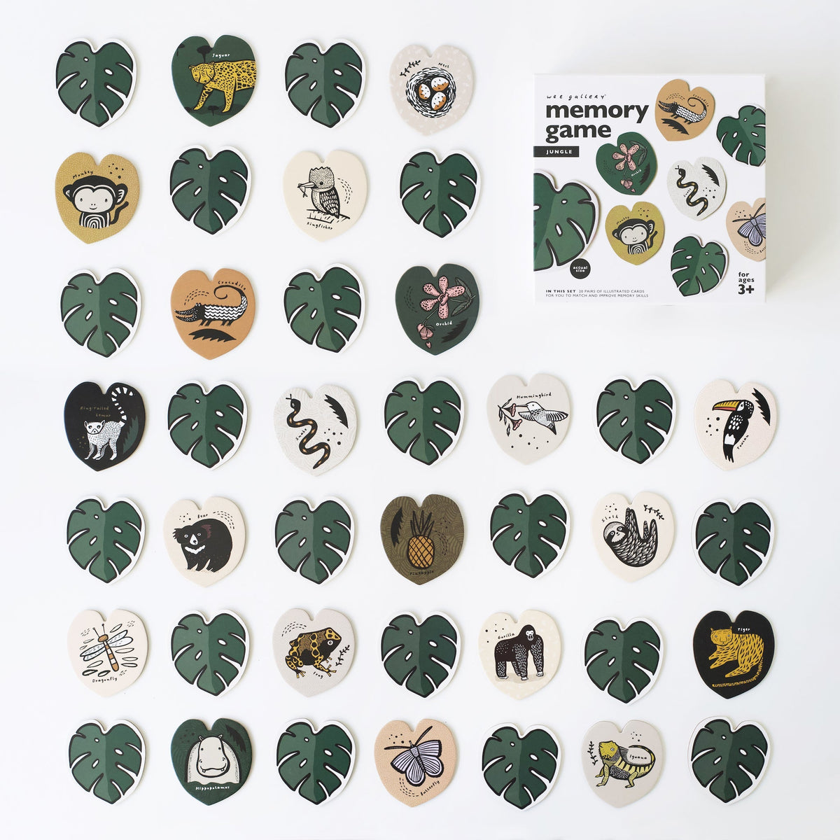 Memory Game - Jungle - The Baby Penguin