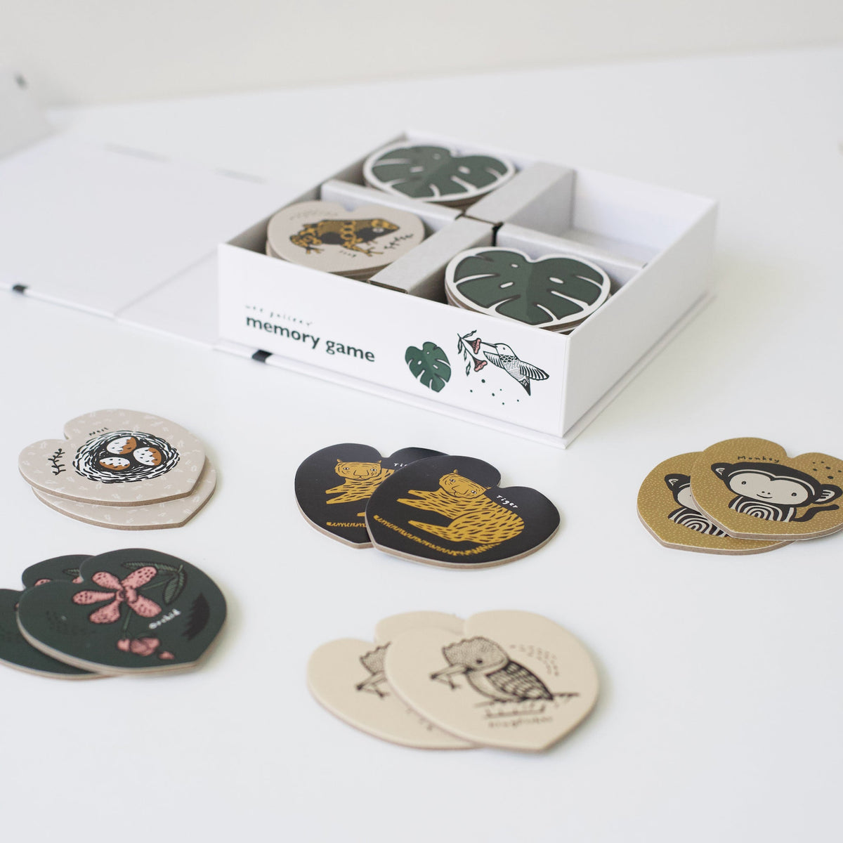 Memory Game - Jungle - The Baby Penguin
