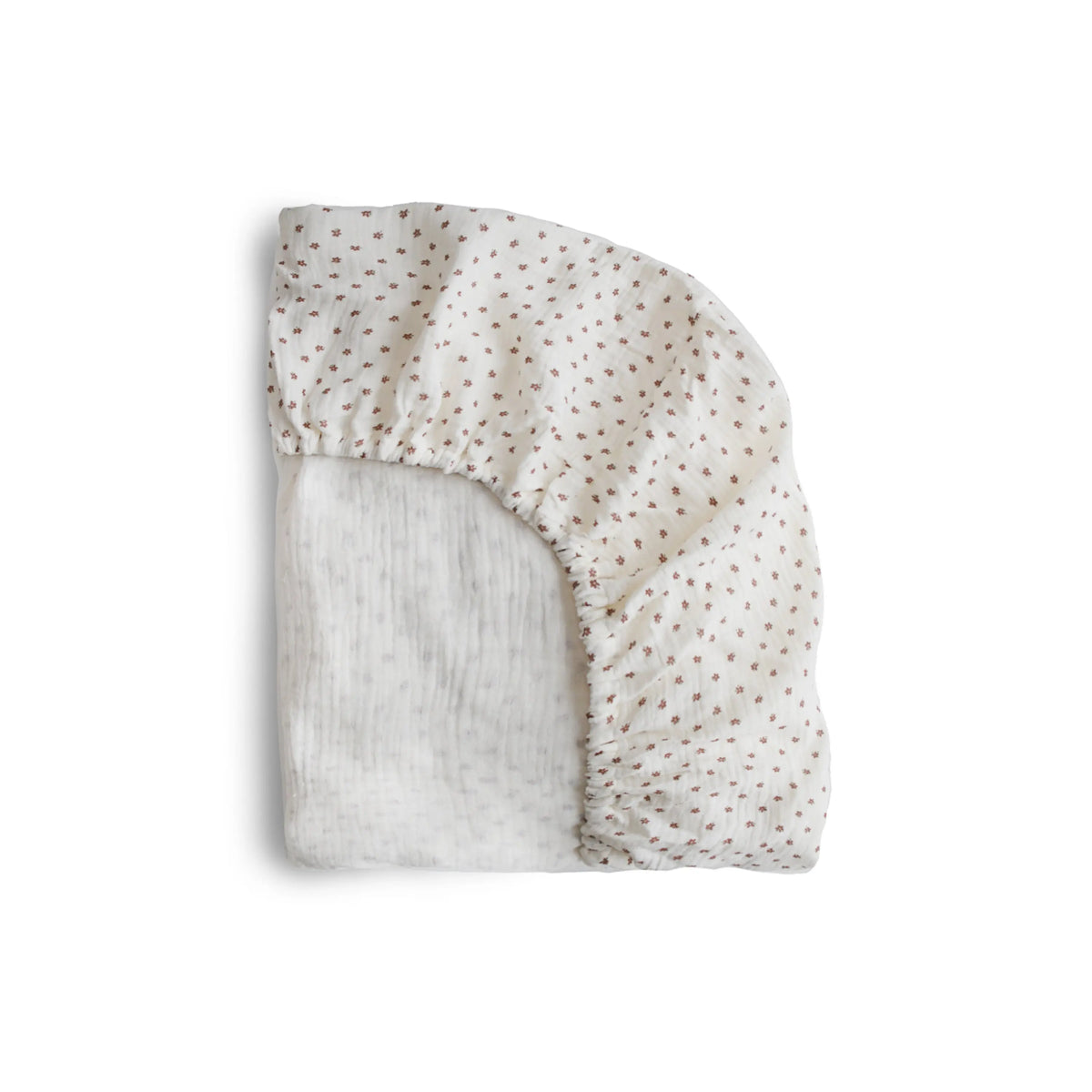 Mini Muslin Crib Sheet | mini crib sheet | The Baby Penguin