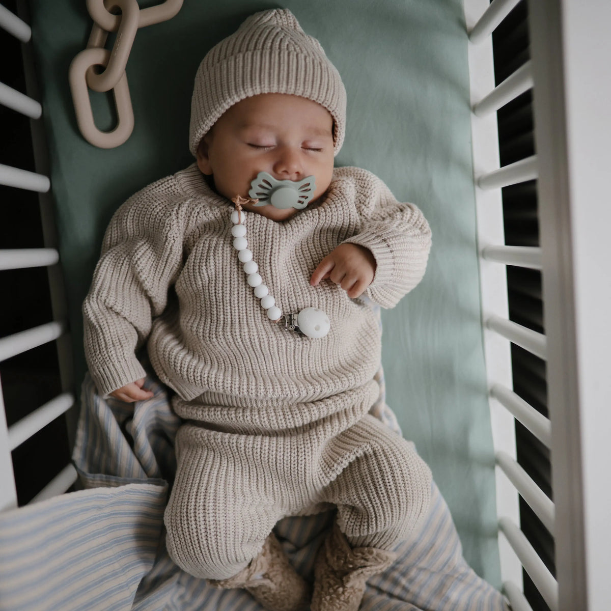 Mini Muslin Crib Sheet | mini crib sheet | The Baby Penguin