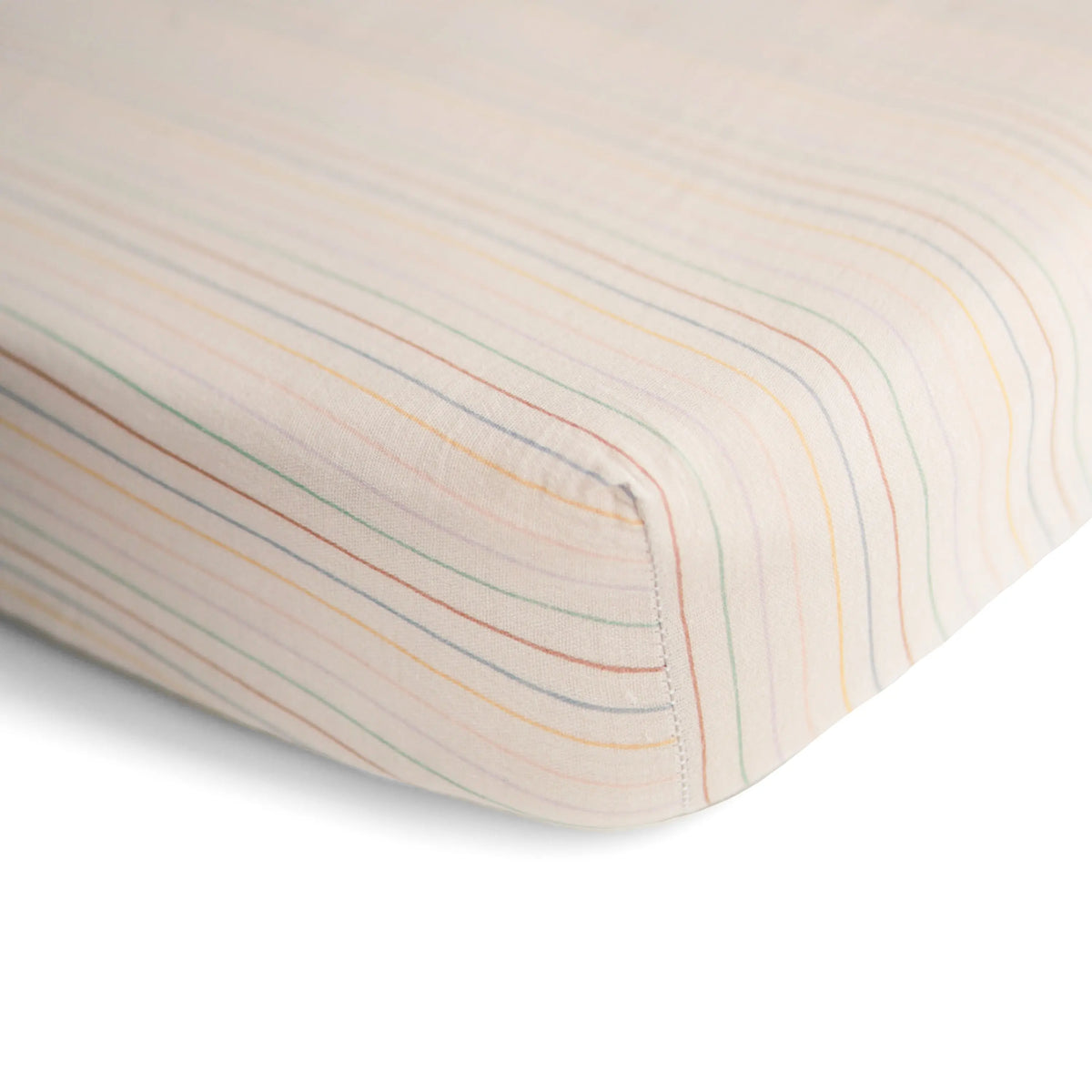 Mini Muslin Crib Sheet | mini crib sheet | The Baby Penguin