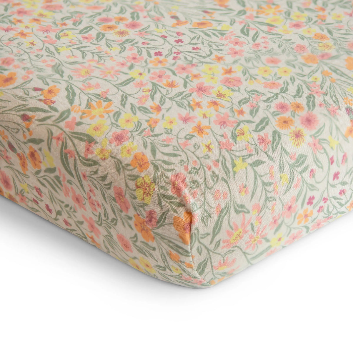 Mini Muslin Crib Sheet | mini crib sheet | The Baby Penguin