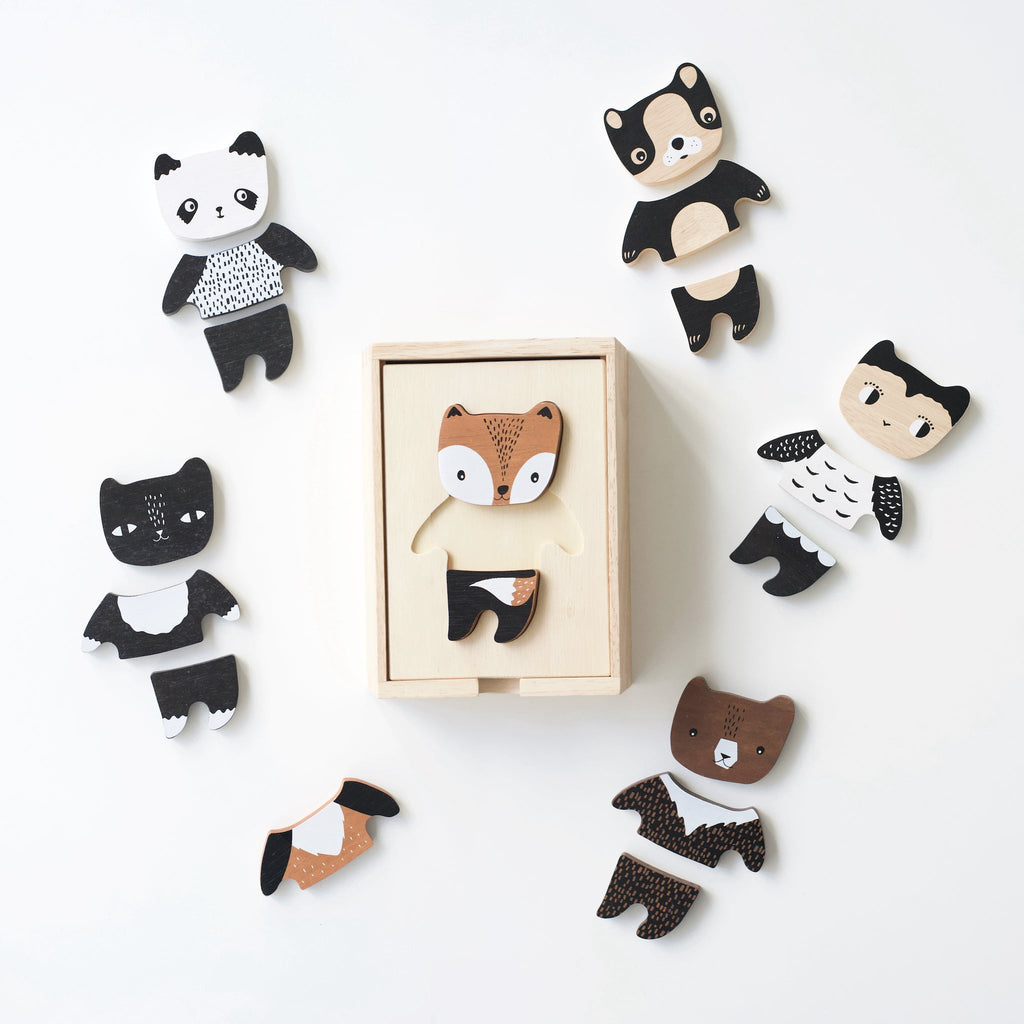 Mix & Match Animal Tiles - The Baby Penguin
