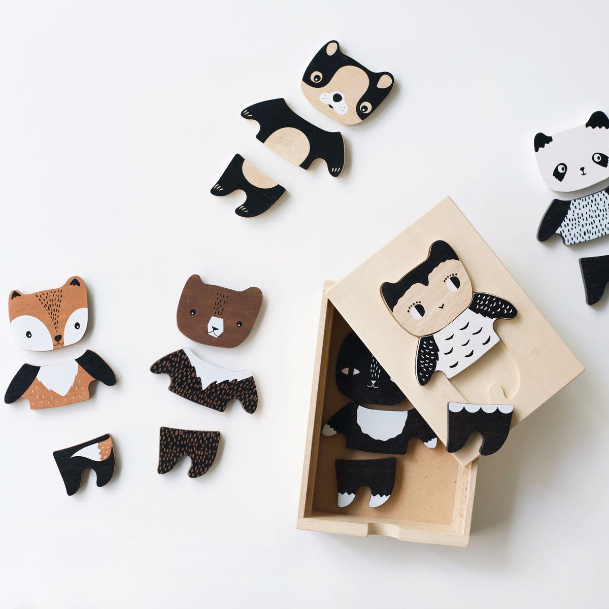 Mix & Match Animal Tiles - The Baby Penguin