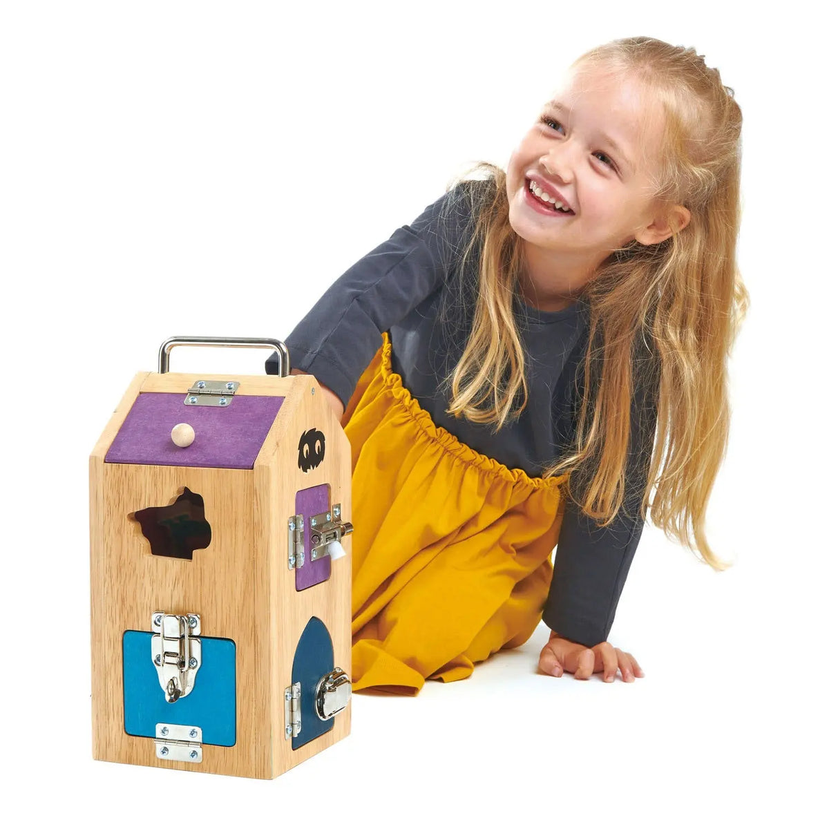 Tender Leaf Monster Lock Box Activity Toy