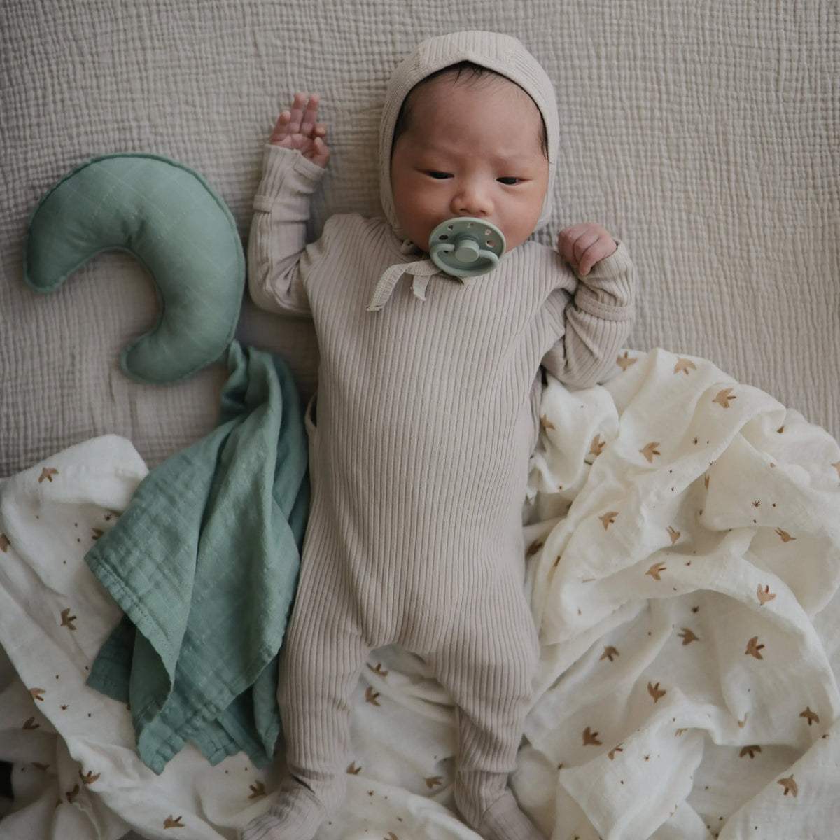 Moon Lovey Blanket | blankets | The Baby Penguin