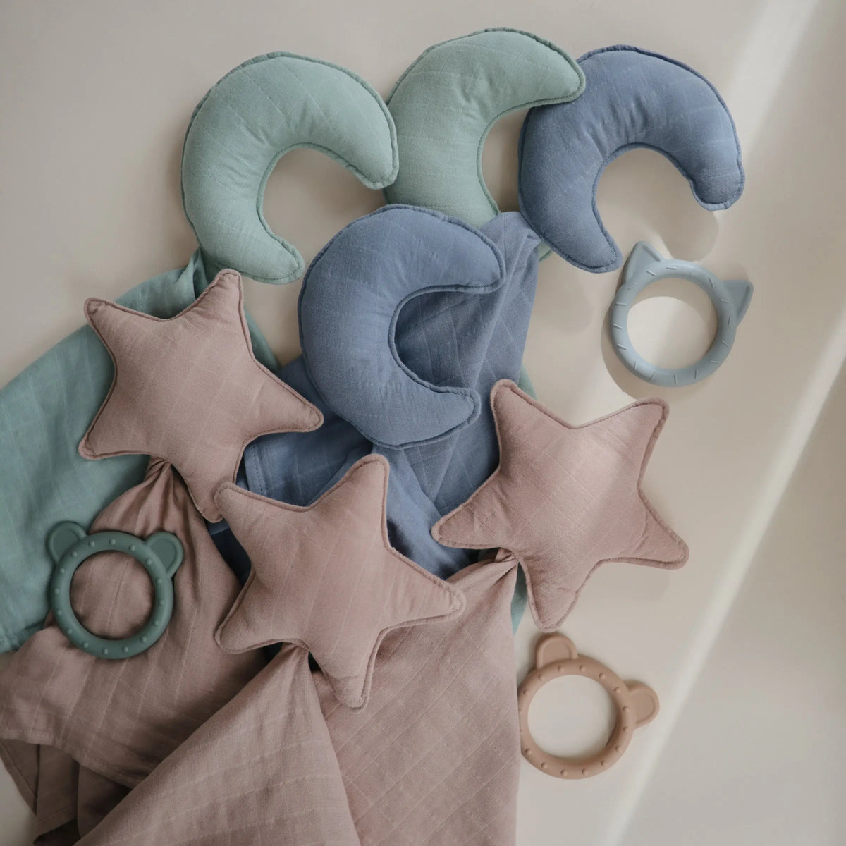 Moon Lovey Blanket | blankets | The Baby Penguin
