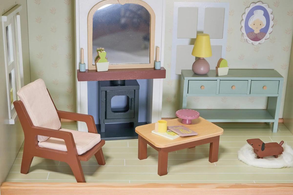 Tender Leaf Mulberry Mansion Large Wooden Dollhouse