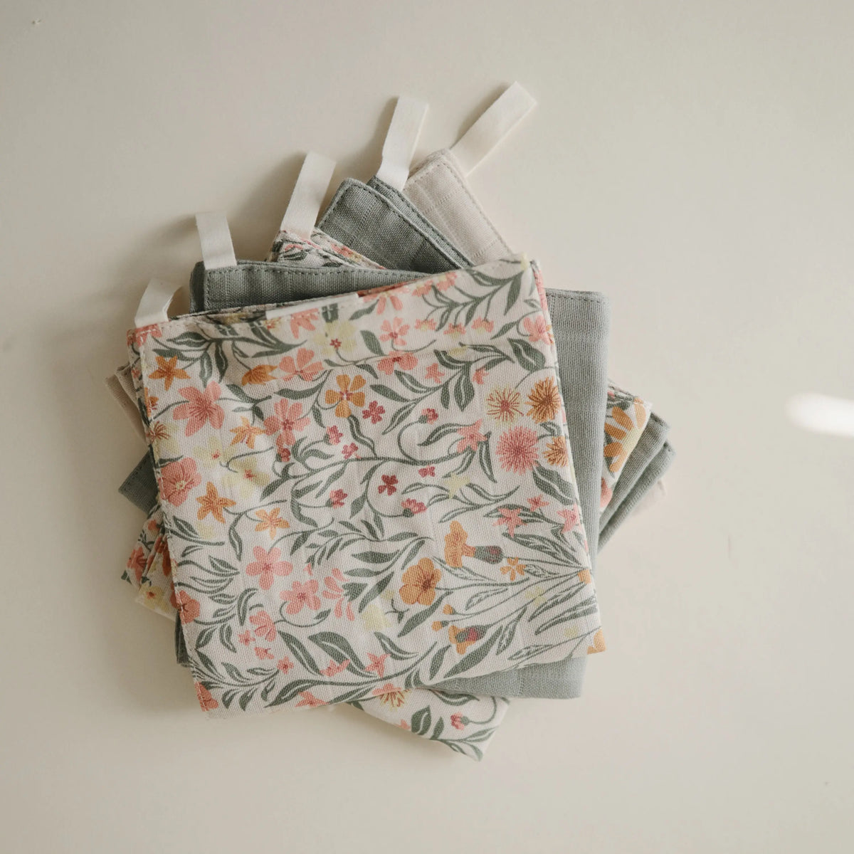 Muslin Cotton Washcloth | Muslin Cotton Washcloth | The Baby Penguin
