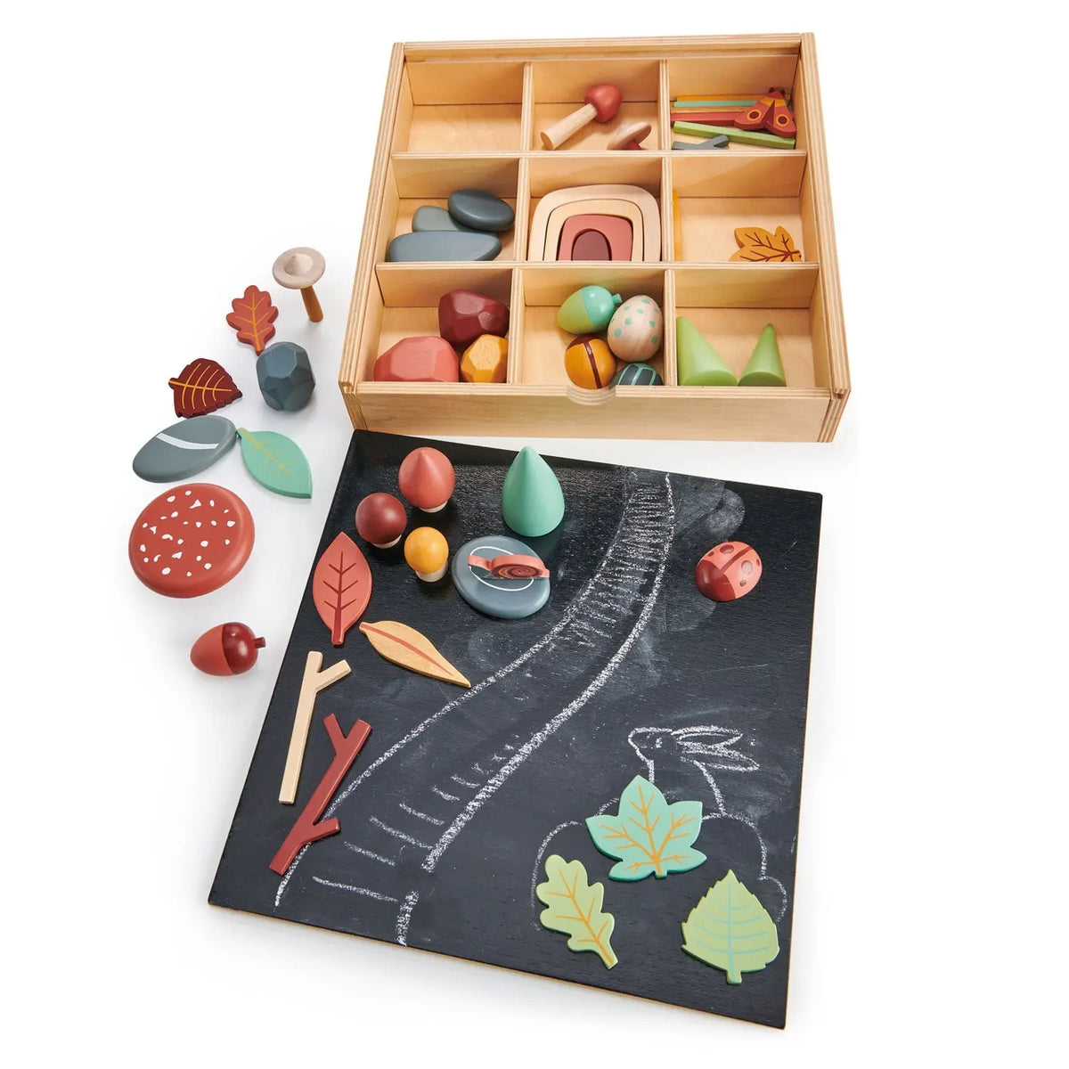 Tender Leaf My Forest Floor Wooden Tinker Tray