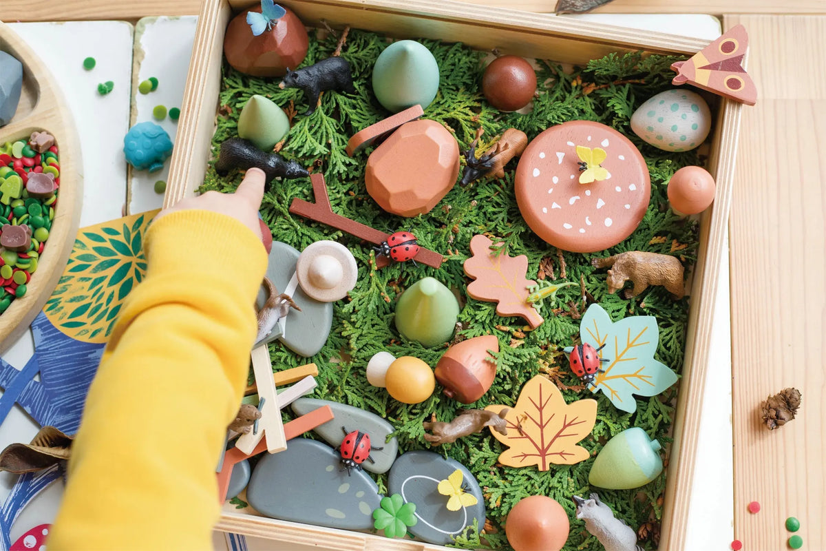 Tender Leaf My Forest Floor Wooden Tinker Tray