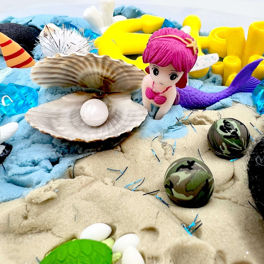 Mystical Mermaid, Play Set with Kinetic Sand - The Baby Penguin