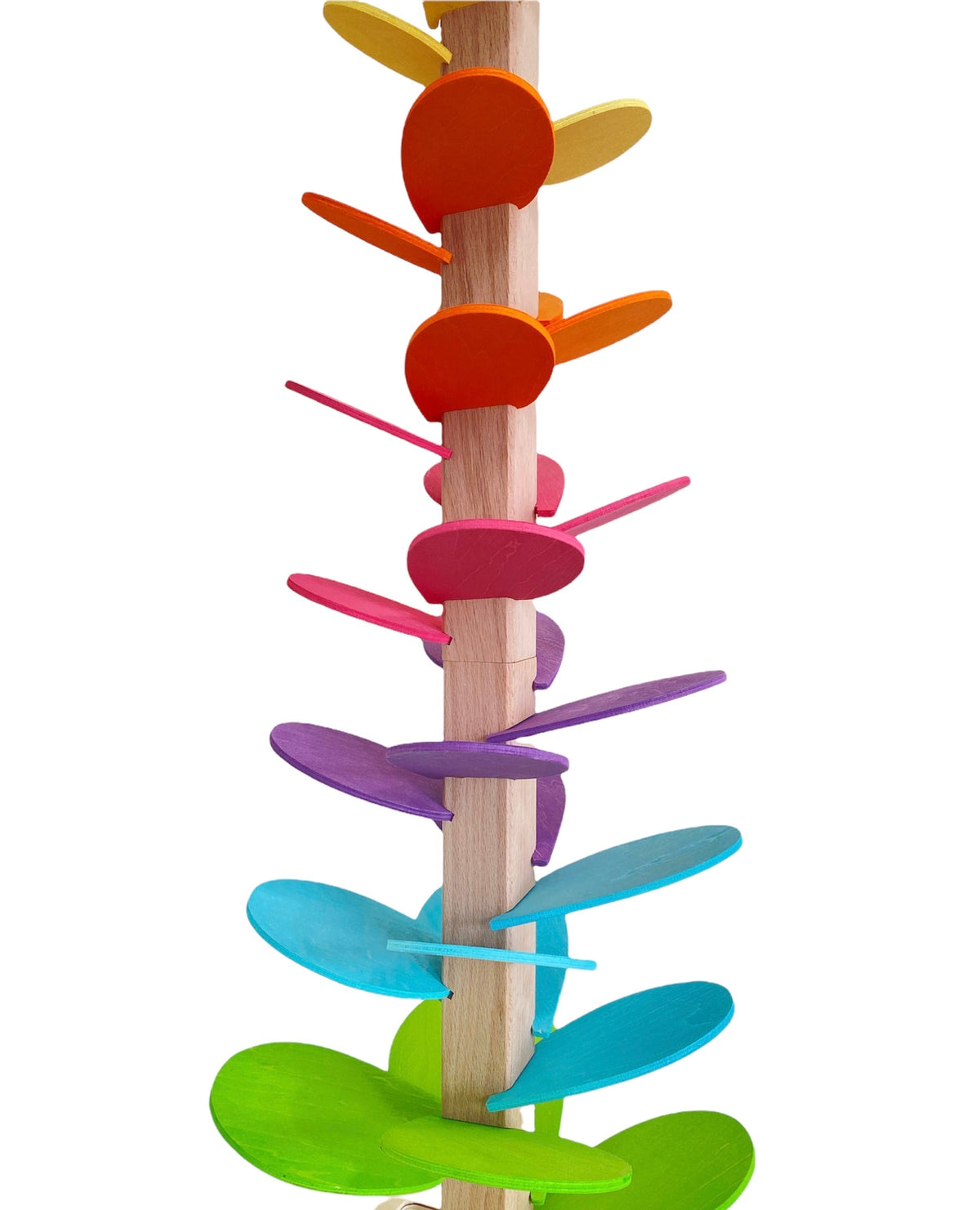 Large Pastel Wooden Marble Tree – Assembly Required or Preassembled by Green Elephant Home and Toys – alternate view 5