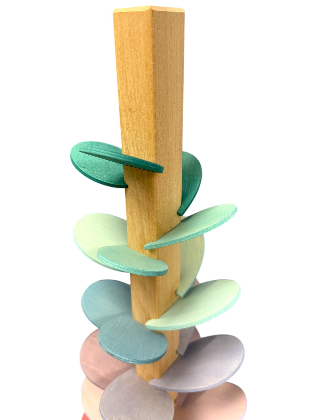Large Pastel Wooden Marble Tree – Assembly Required or Preassembled by Green Elephant Home and Toys – alternate view 13
