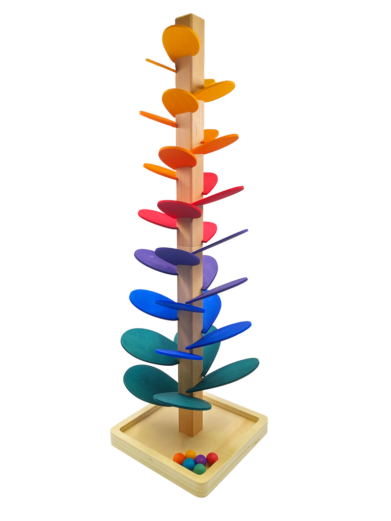 NEW Large Marble Tree in Primary Rainbow Colors | toys | The Baby Penguin