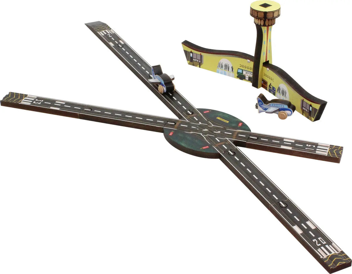 NameTrains Airport Set | Made in the USA