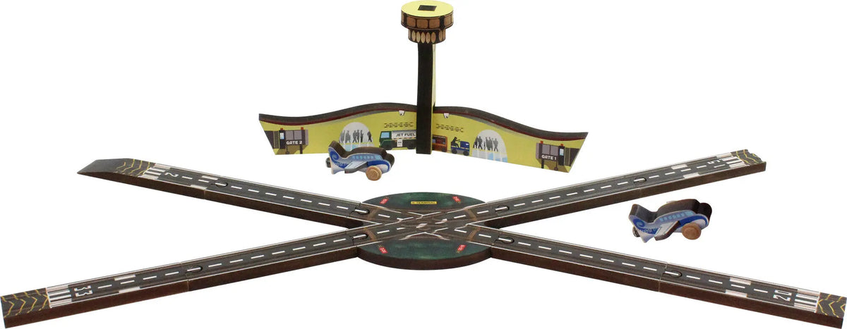 NameTrains Airport Set | Made in the USA