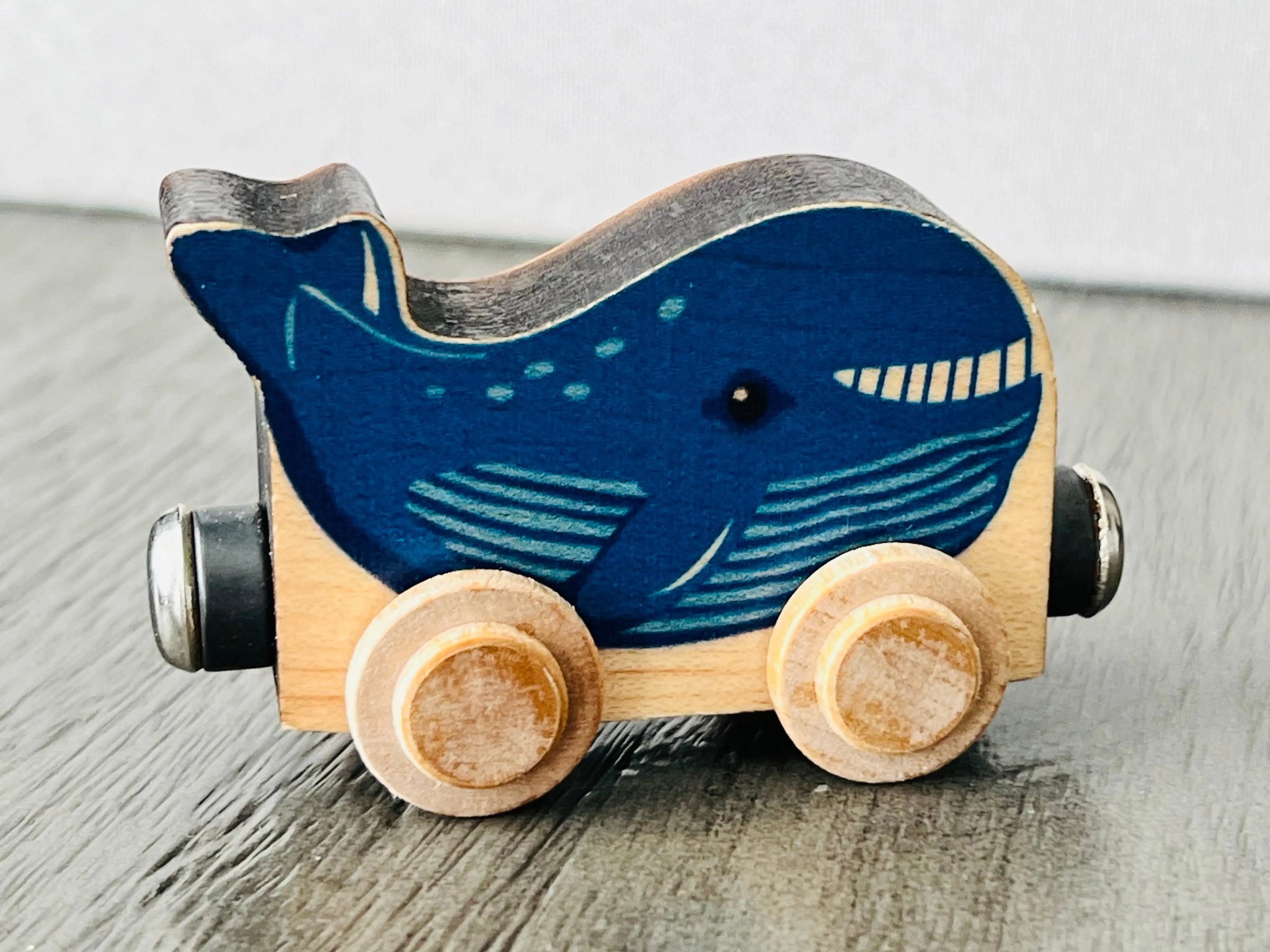 NameTrains Wally Whale - Made in USA Trains – The Baby Penguin