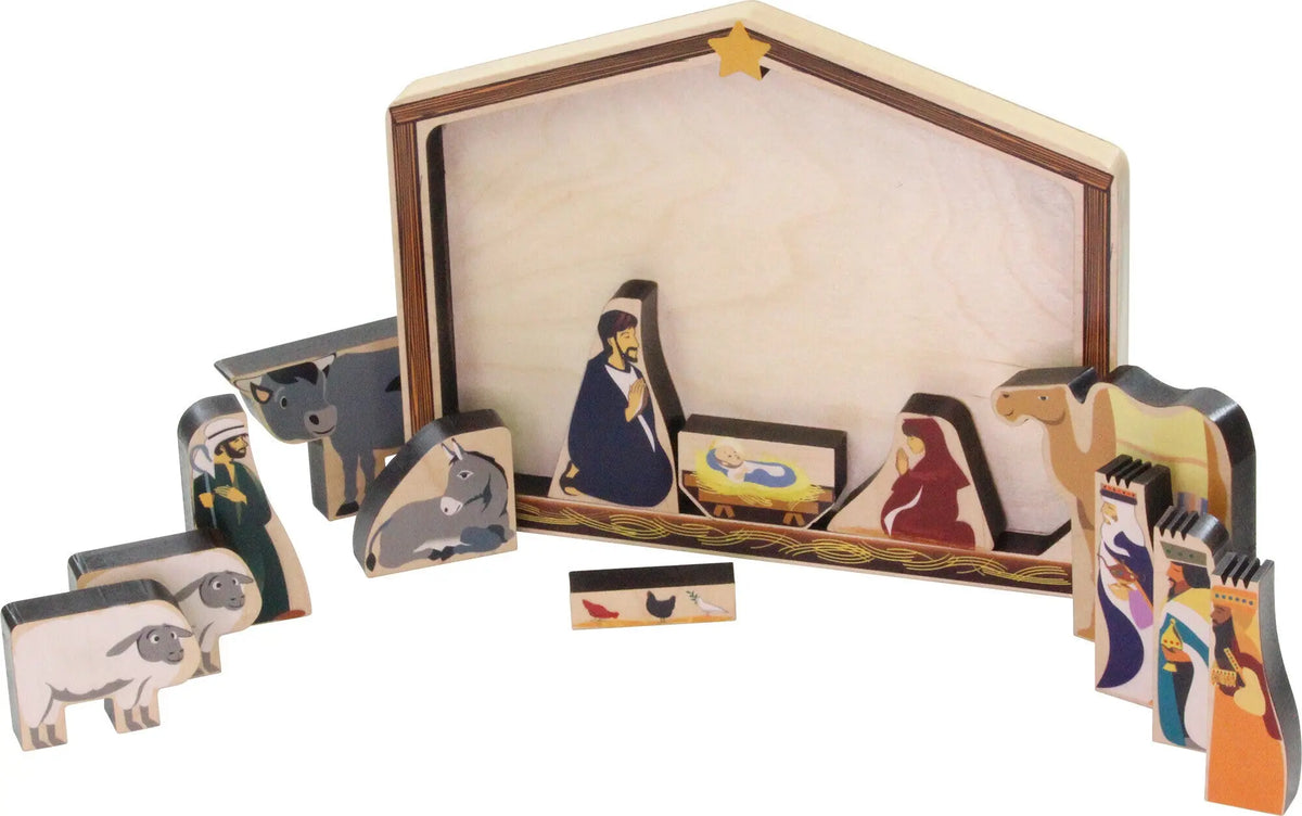 Nativity Wooden Puzzle | Made in the USA