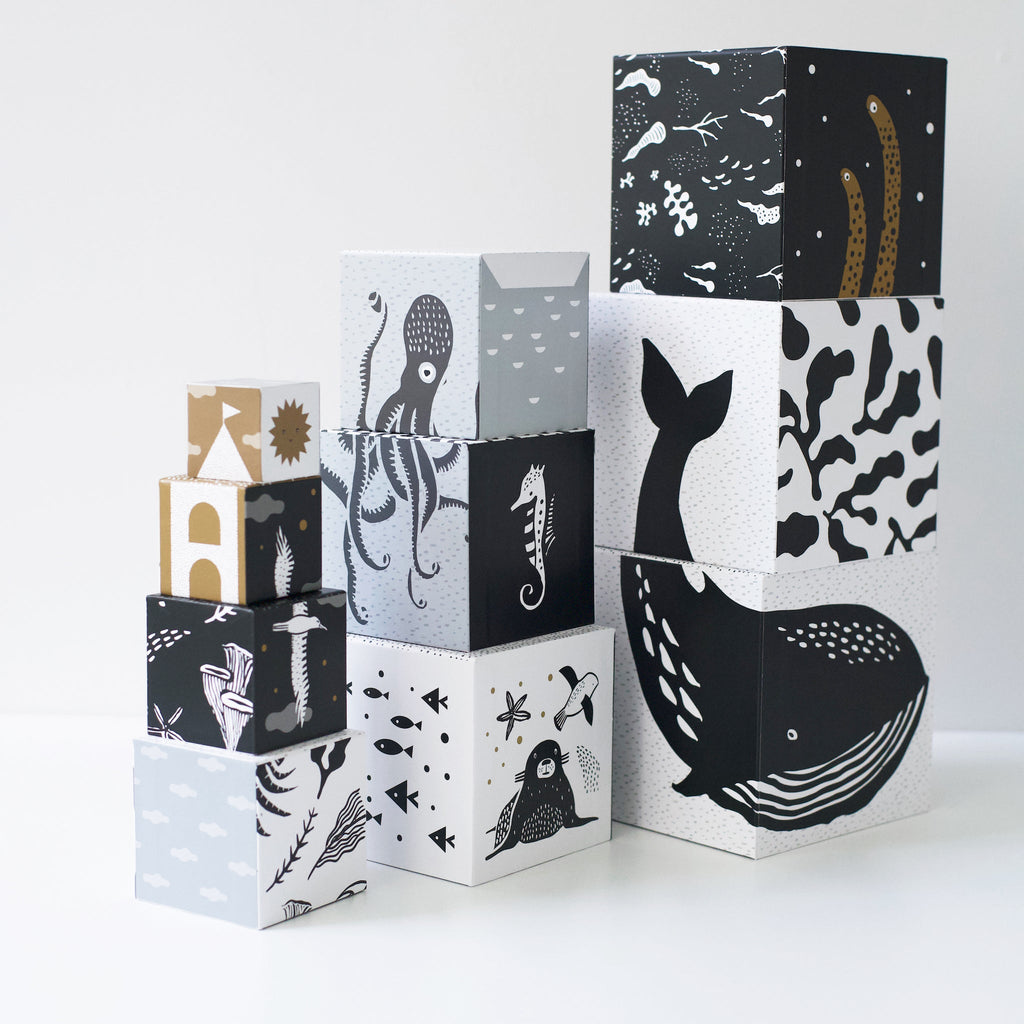 Nesting Blocks - Ocean Animals - The Baby Penguin
