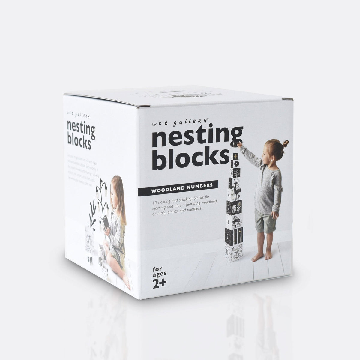 Nesting Blocks - Woodland Numbers - The Baby Penguin