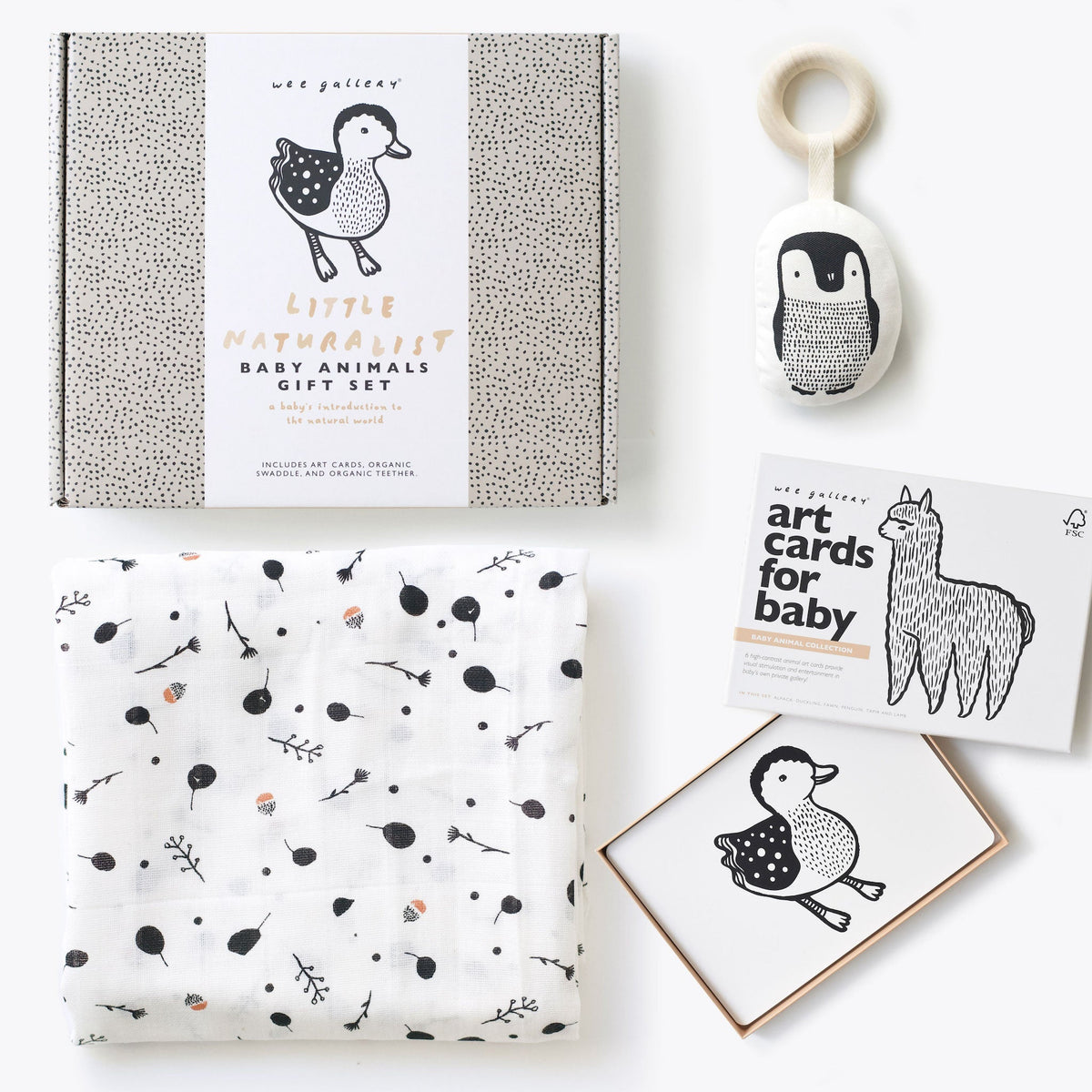 Newborn Baby Gift Set - Baby Animals - The Baby Penguin