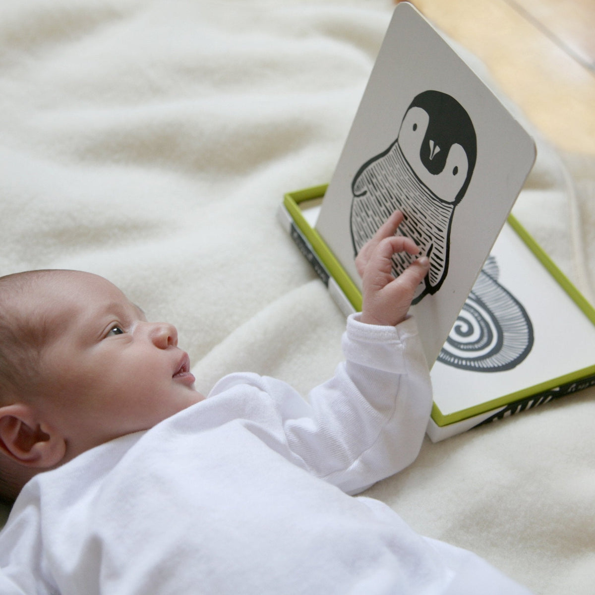 Newborn Baby Gift Set - Black + White - The Baby Penguin