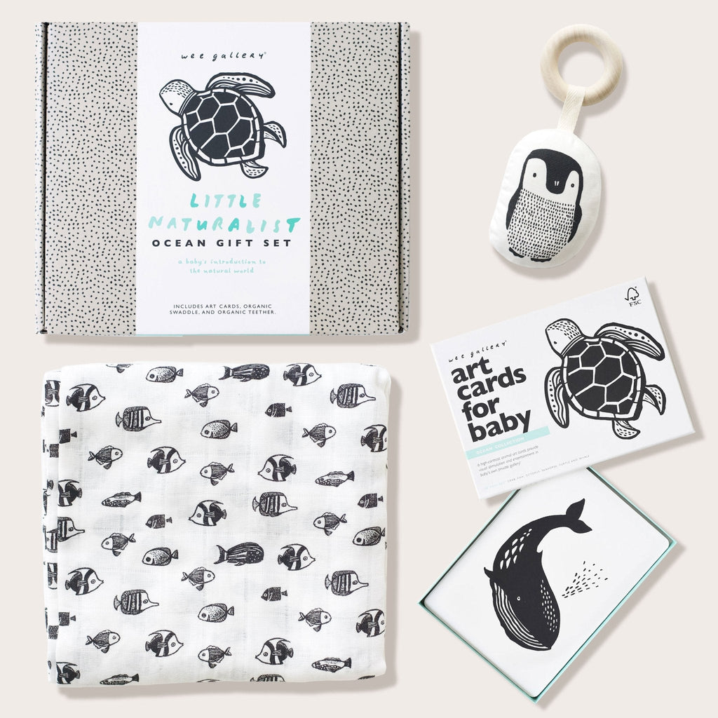 Newborn Baby Gift Set - Ocean - The Baby Penguin