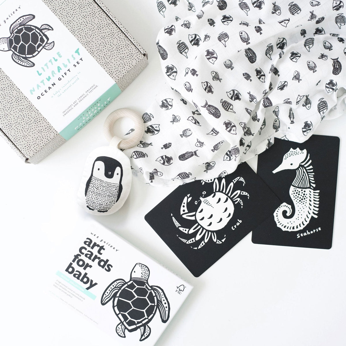 Newborn Baby Gift Set - Ocean - The Baby Penguin